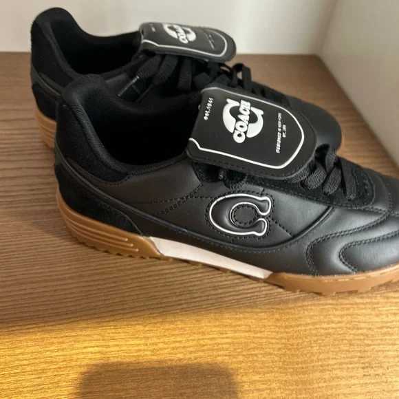 Coach Men Match Sneaker CCI45 New In Black New7/7.5/8/9/10-13 - Picture 10 of 16